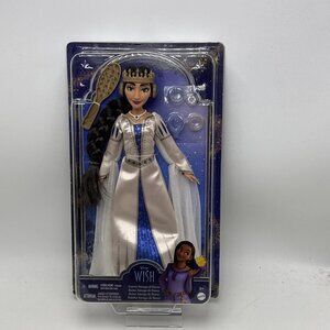 Disney's Wish: Inspired by Movie - Queen Amaya of Rosas Doll by Mattel Coll.